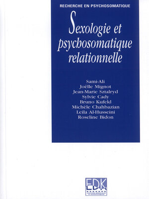 cover image of Sexologie et psychosomatique relationnelle